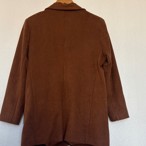 Elegant Brown Blazer for Women M - Picture 5 of 10